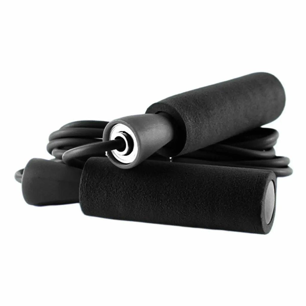 Mororock Adjustable Speed Skipping Rope – 10ft Aerobic Jump Rope for Boxing, Fitness & Weight Loss (Black) Everware Hub