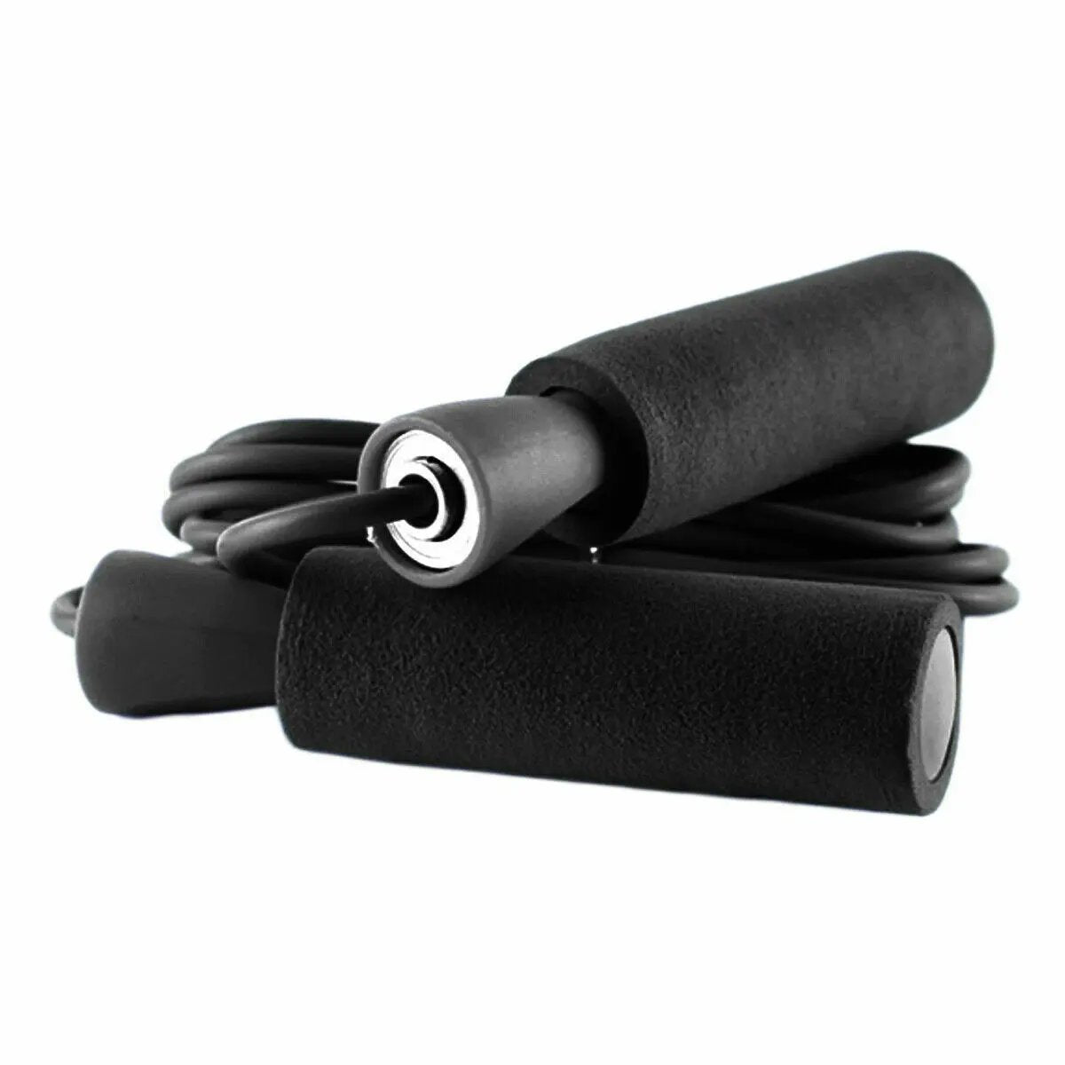 Mororock Adjustable Speed Skipping Rope – 10ft Aerobic Jump Rope for Boxing, Fitness & Weight Loss (Black) Everware Hub