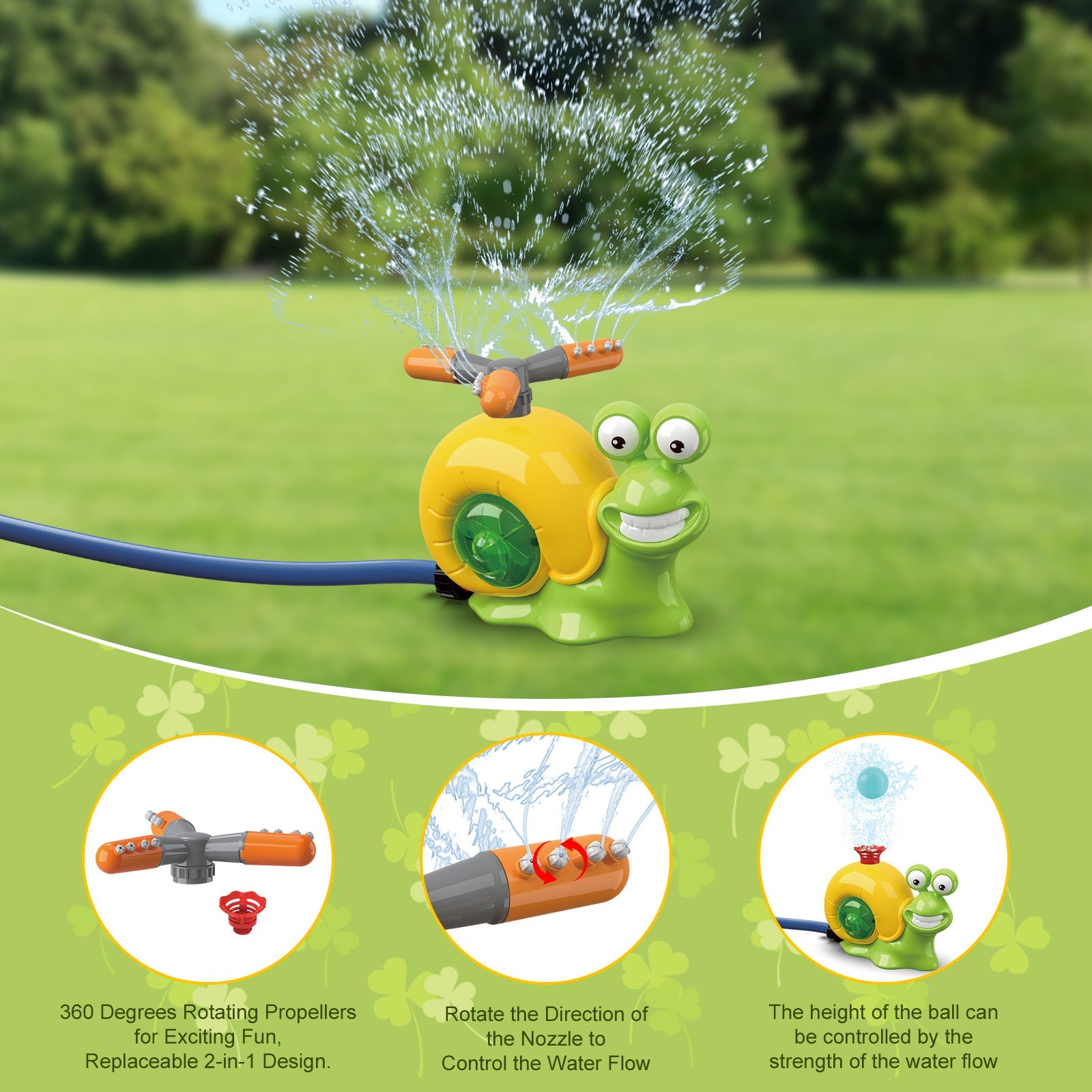 Kids Outdoor Water Sprinkler Toy – Fun Yard & Lawn Splash Play for Summer Pool Parties (Ages 3+) Everware Hub
