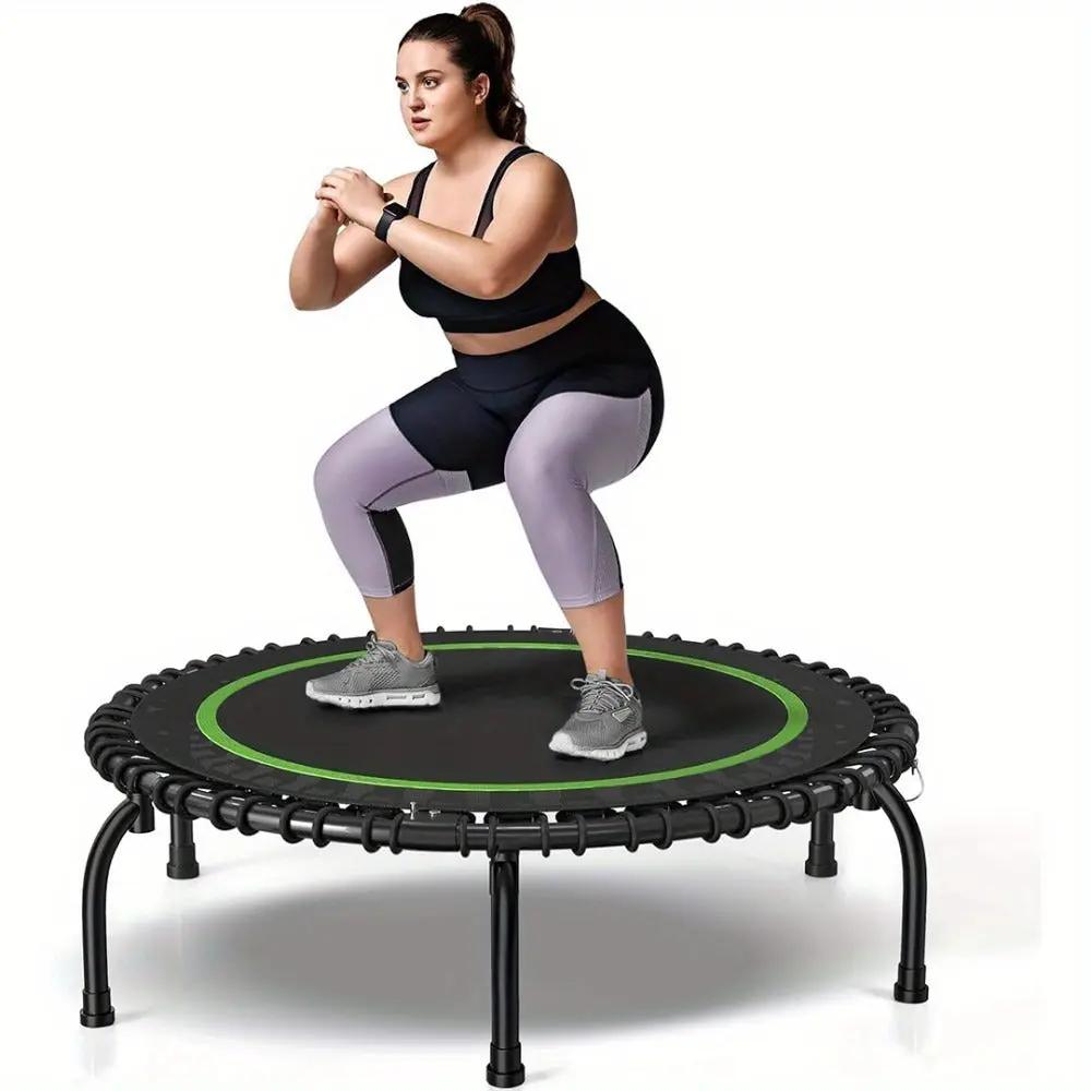 40" Fitness Trampoline – 661 lbs Mini Rebounder for Home & Garden Everware Hub