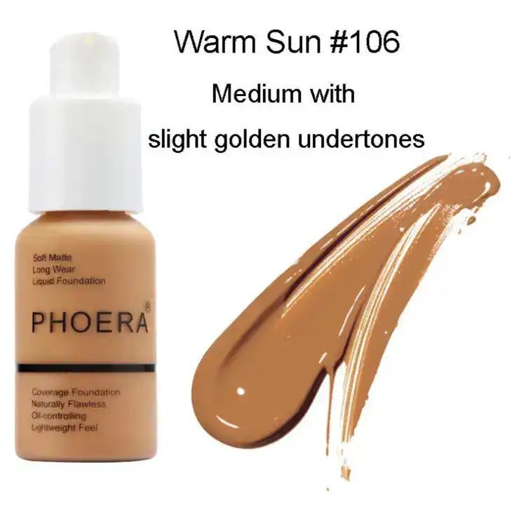 Explosive Press Type Oil Control Natural Color Matte Concealer Foundation Cream Everware Hub