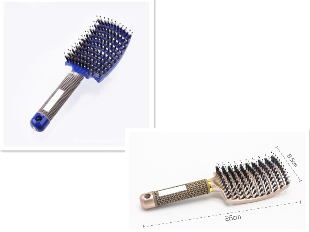 Hairbrush Anti Klit Brushy Haarborstel Women Detangler Hair Brush Bristle Nylon Scalp Massage  Teaser Hair Brush Comb Everware Hub