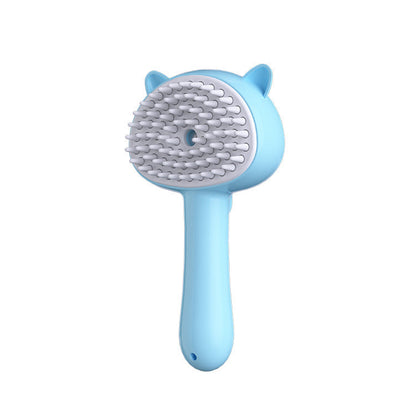 Hair Cleaning Brush With Mist Multifunctional Cat Grooming Brush Rechargeable Self Cleaning Slicker Brush For Pets Dogs & Catsb Pet Products Everware Hub