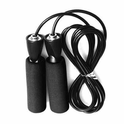 Mororock Adjustable Speed Skipping Rope – 10ft Aerobic Jump Rope for Boxing, Fitness & Weight Loss (Black) Everware Hub