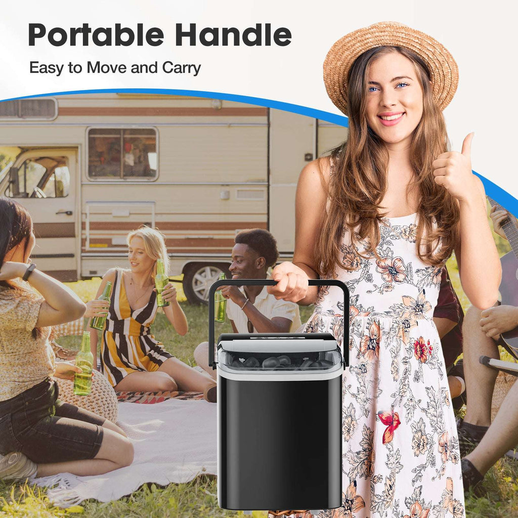 Portable Ice Maker – Fast Home & Office Ice Machine
