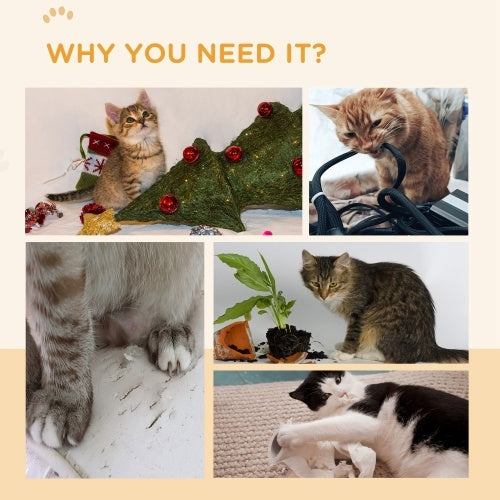 Reversible Cat Scratcher for Indoor Cats – Brown Replacement Scratching Pad for Cat Exercise Wheel , Durable & Eco-Friendly Everware Hub