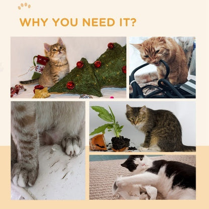 Reversible Cat Scratcher for Indoor Cats – Brown Replacement Scratching Pad for Cat Exercise Wheel , Durable & Eco-Friendly Everware Hub