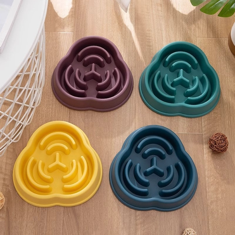 Slow Feeder Dog Bowl ,Anti-Choke & Non-Slip Design Everware Hub
