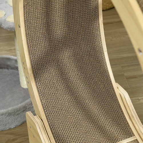 Reversible Cat Scratcher for Indoor Cats – Brown Replacement Scratching Pad for Cat Exercise Wheel , Durable & Eco-Friendly Everware Hub
