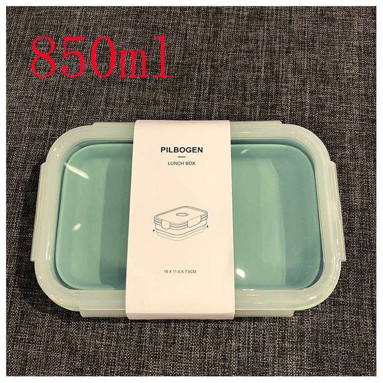 Silicone Lunch Box – Portable Food Storage Container