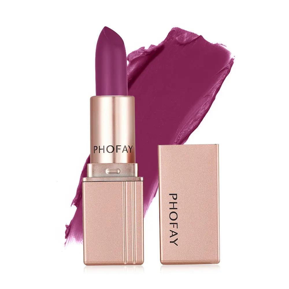 PHOFAY Matte Lipstick ,Waterproof, Long-Wearing, Ceramide-Infused Matte Everware Hub