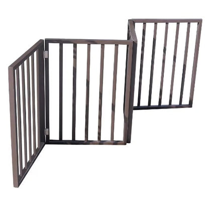 Pet Gate ,Adjustable Dog Gate for Doorways, Stairs & Hallways, Easy Install Safety Barrier Everware Hub