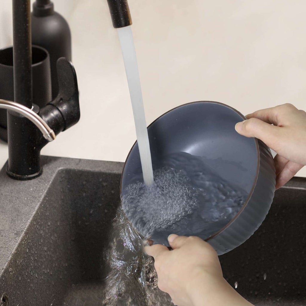 Ceramic Bowl Set of 4 – 46oz Kitchen Serving Bowls