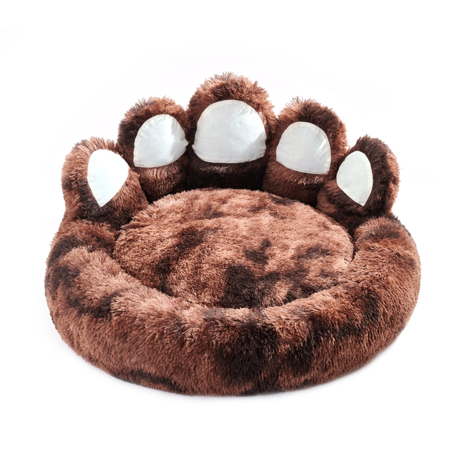 Bear Paw Shaped Dog Bed – Cozy Plush Pet Bed for Small & Medium Dogs and Indoor Cats Everware Hub