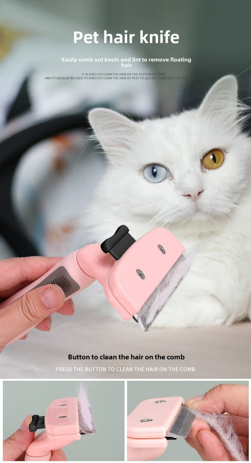 Cat Dog Pet Hair Trimmer Pet Shaving Razor Pet Comb Everware Hub