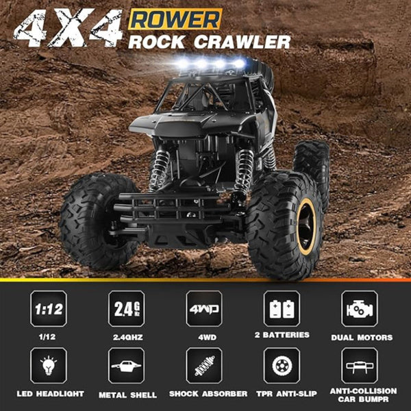 4DRC  Rock Track Rechargeable Off-road Vehicle Everware Hub