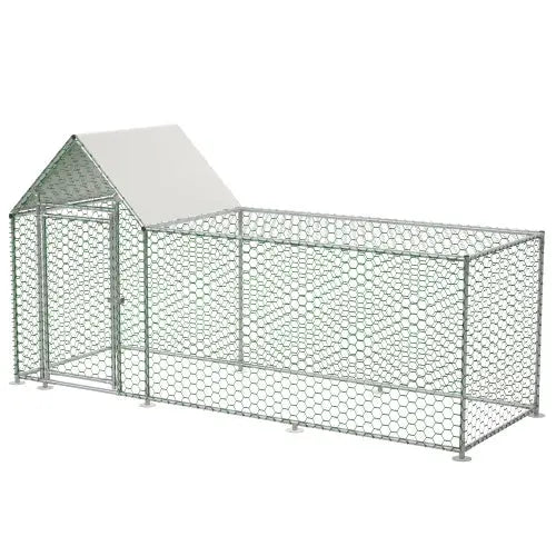 Poultry Habitat Cage With Lid For Chicken Coop Everware Hub