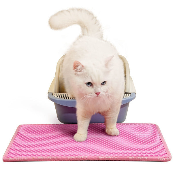 Double Layer Rice Shaped Cat Litter Pad Everware Hub