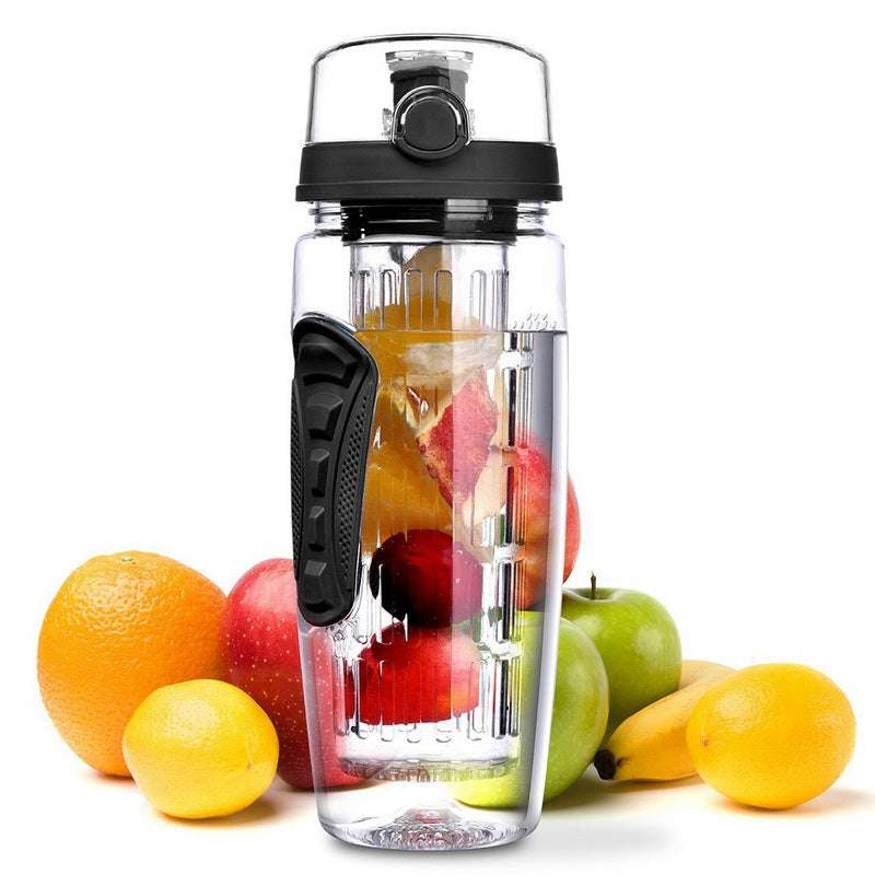 32oz Fruit Infuser Water Bottle – BPA-Free Drink Bottle