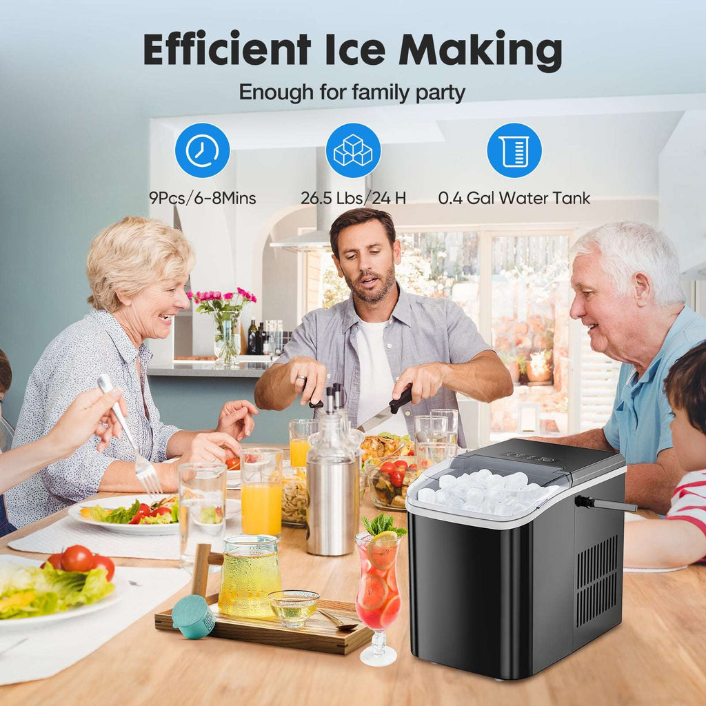 Portable Ice Maker – Fast Home & Office Ice Machine