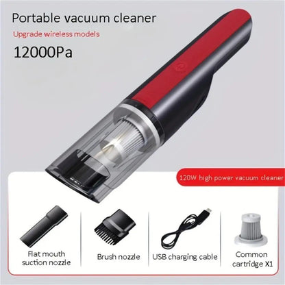 Wireless Car Vacuum Cleaner, Mini, Strong Suction, Rechargeable Everware Hub