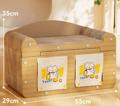 Creative Sisal Mat That Won't Shed Crumbs Cat Scratch Board Everware Hub