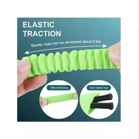 YT Pet Dog Explosion Proof Impact Leash , Heavy Duty Padded Double Handle Dog Leash & Car Seat Belt, 4-6 Ft Everware Hub