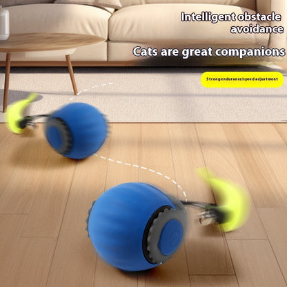 Gravity Cat Toy Ball ,Automatic Funny Interactive Ball for Cats & Kittens Everware Hub