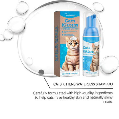 Yegebang Cat Cleaning Mousse Mild Non-irritating Pet Cleaning Foam Everware Hub