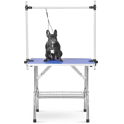 Stainless Steel Folding Dog Pet Grooming Table Heavy Duty Grooming Table Everware Hub