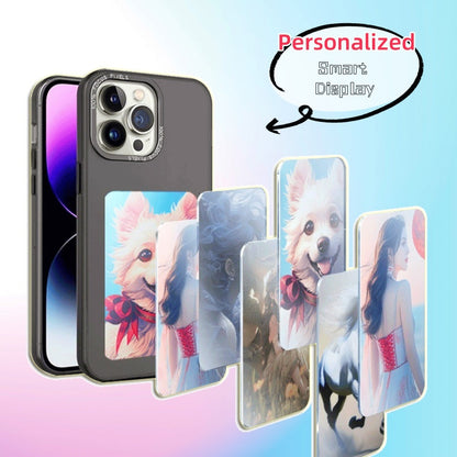 E-Ink Screen Phone Case, Battery-Free Personalized Display with Unlimited Projection, Designer Luxury Phone Cover Everware Hub