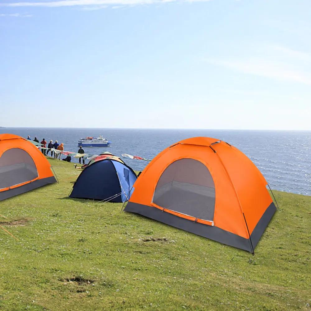 Single-Person Orange Tent – Lightweight & Waterproof Shelter Everware Hub