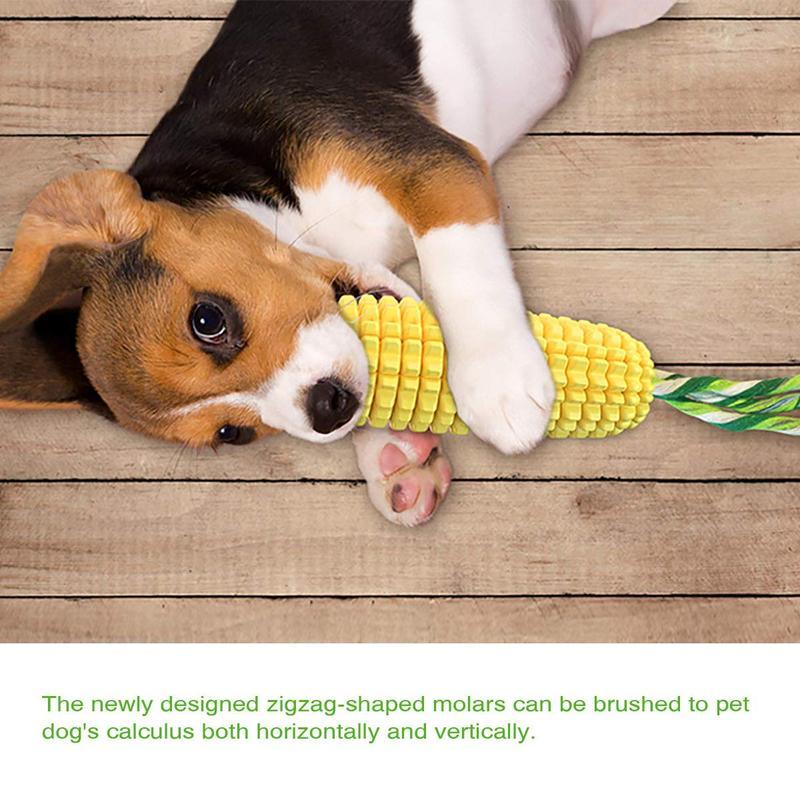 PROKEl Dog Chew Toy,5.8" Squeaky Corn Stick Rope Toy for Small, Medium & Large Breeds, Durable Chew Toy for Aggressive Chewers Everware Hub