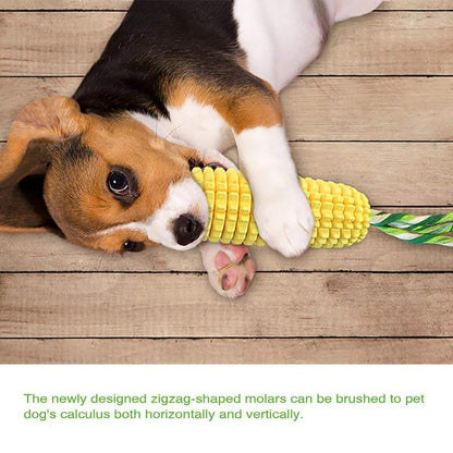 PROKEl Dog Chew Toy,5.8" Squeaky Corn Stick Rope Toy for Small, Medium & Large Breeds, Durable Chew Toy for Aggressive Chewers Everware Hub
