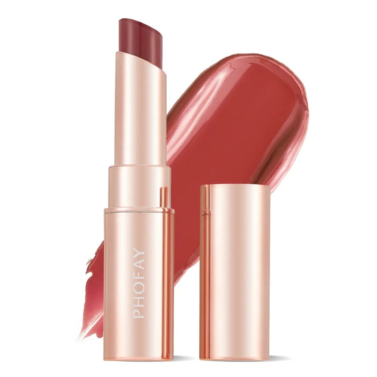 PHOFAY Moisturizing Lipstick, Hydrating, Long Lasting, Vibrant Color Everware Hub