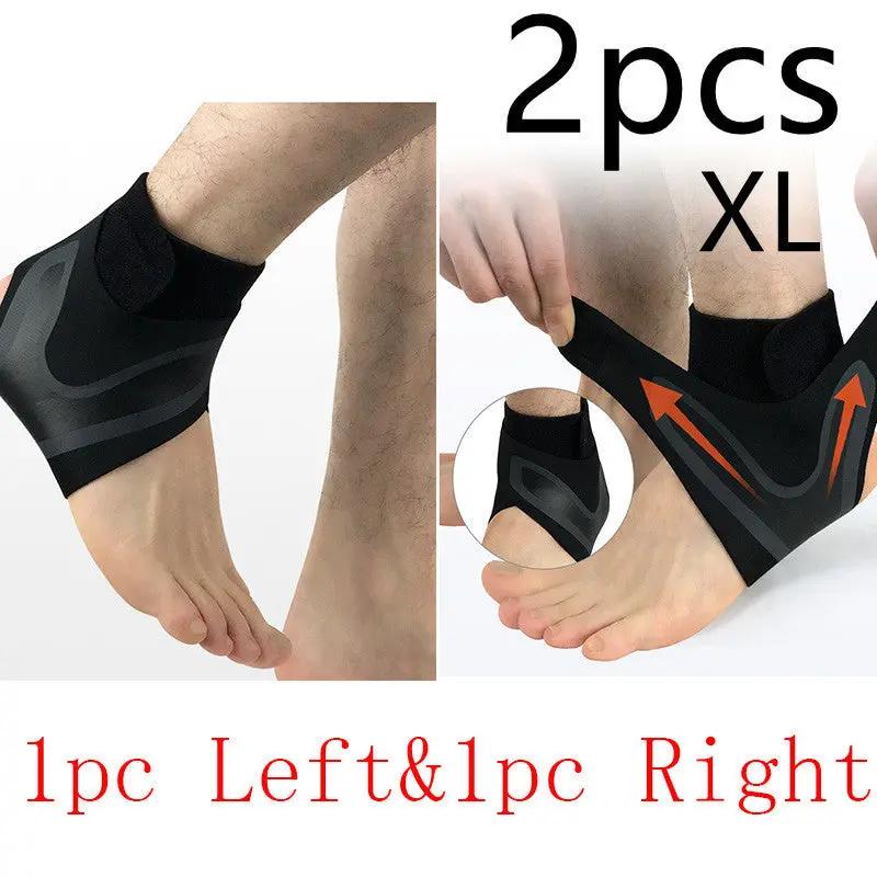 Ankle Support Brace , Compression Sleeves for Running, Basketball & Sports Injury Prevention Everware Hub