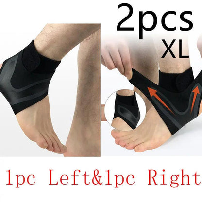 Ankle Support Brace , Compression Sleeves for Running, Basketball & Sports Injury Prevention Everware Hub