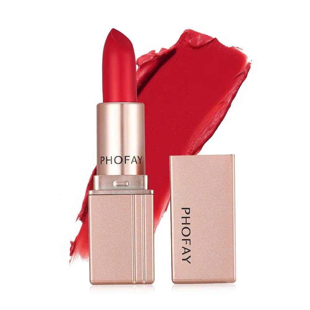 PHOFAY Matte Lipstick ,Waterproof, Long-Wearing, Ceramide-Infused Matte Everware Hub