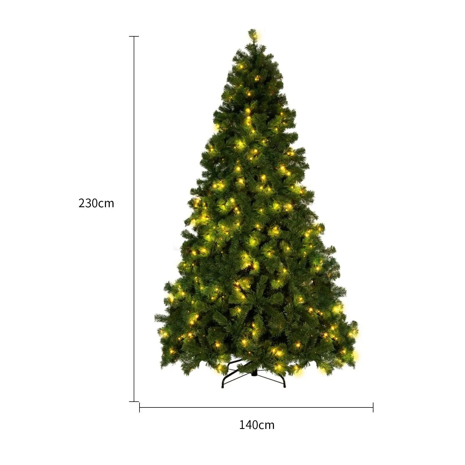 Artificial Snow Christmas Tree – PVC Cedar Tree for Holiday Window & Mall Decorations Everware Hub