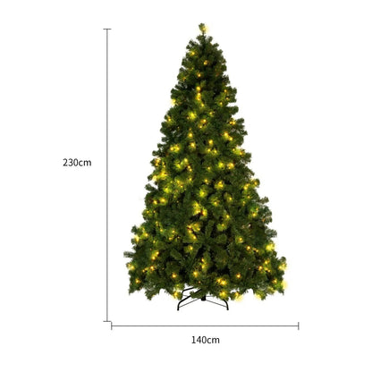 Artificial Snow Christmas Tree – PVC Cedar Tree for Holiday Window & Mall Decorations Everware Hub