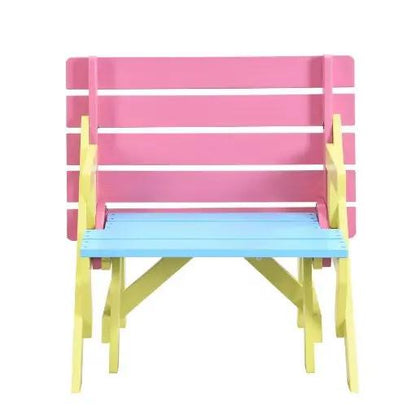 KID'S MULTI-FUNCTIONAL ARM CHAIR,TABLE 2 BENCHES Everware Hub