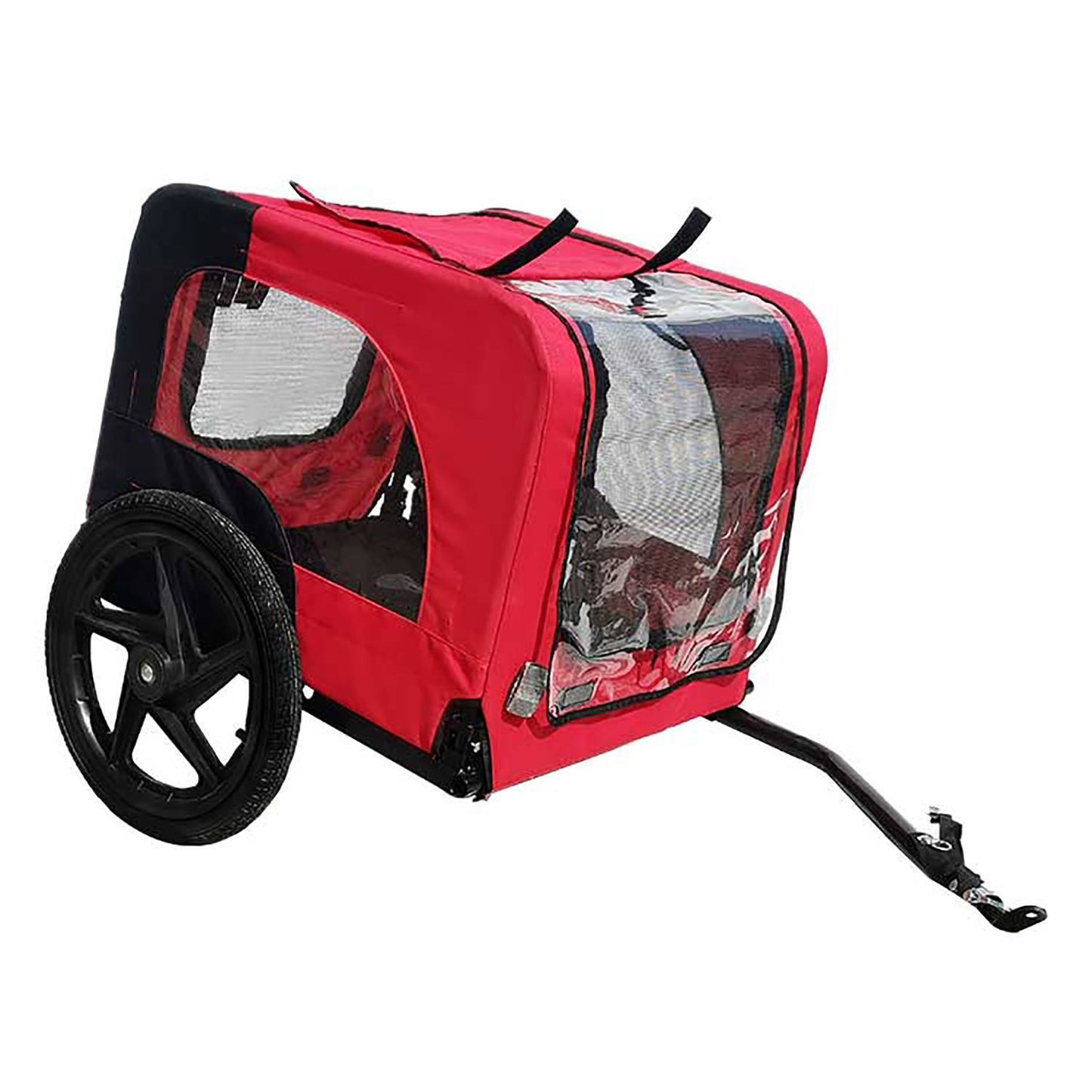 Bicycle Trailer For Pets Outdoor Foldable Dog Trailer With Reflectors Everware Hub