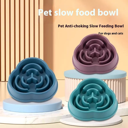Slow Feeder Dog Bowl ,Anti-Choke & Non-Slip Design Everware Hub