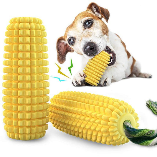 PROKEl Dog Chew Toy,5.8" Squeaky Corn Stick Rope Toy for Small, Medium & Large Breeds, Durable Chew Toy for Aggressive Chewers Everware Hub
