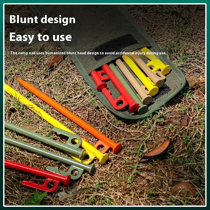 Camping Steel Tent Pegs – Heavy-Duty Ground Stakes Everware Hub