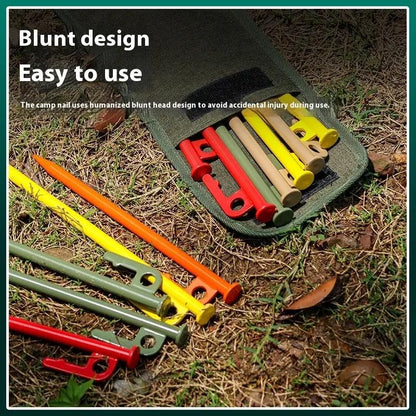 Camping Steel Tent Pegs – Heavy-Duty Ground Stakes Everware Hub