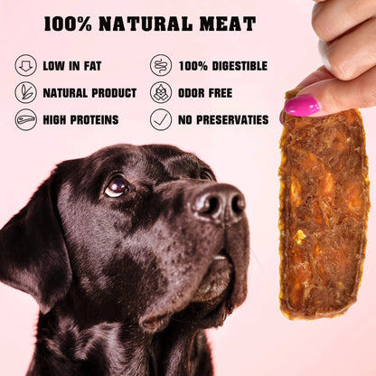 Chicken Jerky Dog Treats – 1.5 lb Grain-Free Organic Strips,High Protein Training Snacks Everware Hub