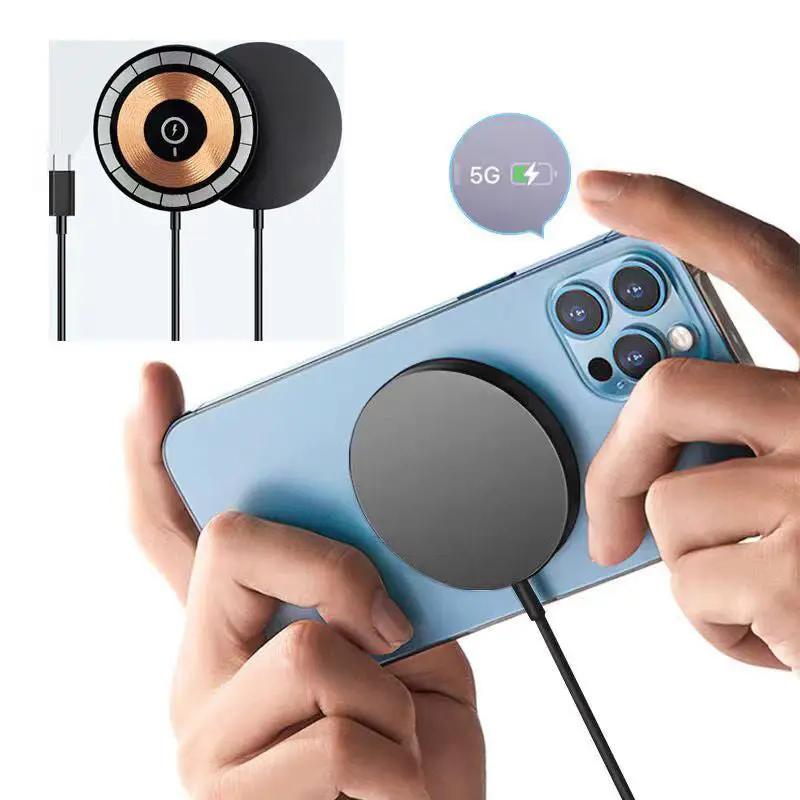 15W Magnetic Qi Wireless Charger – Fast Charge for iPhone 12–16 Everware Hub