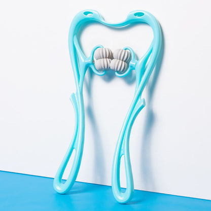 Multifunctional Manual Six-wheel Neck Massager Massage Relieve Roller Massage Tool Everware Hub