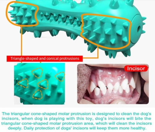 Rubber Dog Chew Toy for Aggressive Chewers – Teeth Cleaning Molar Stick for Oral Health Everware Hub